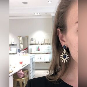 Kendra Scott Blue Allie Earrings